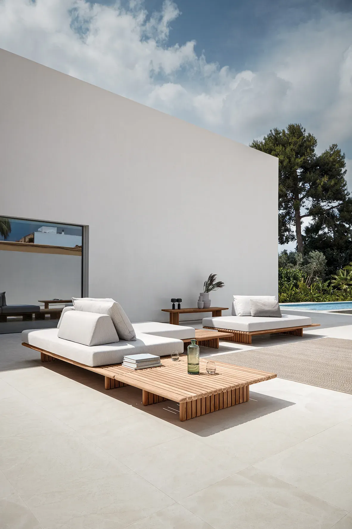 deck lounge set 4