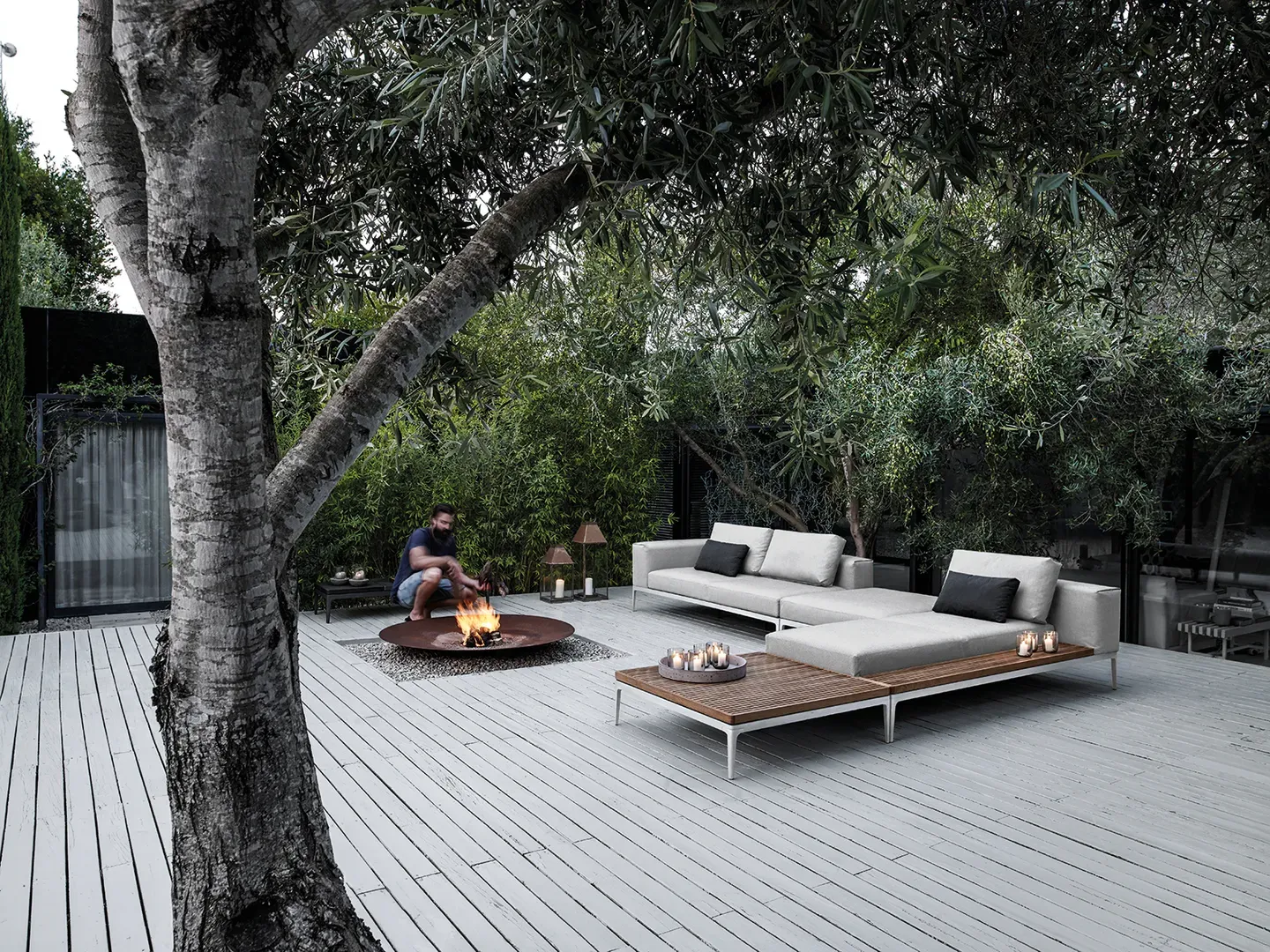 grid white seating set 2