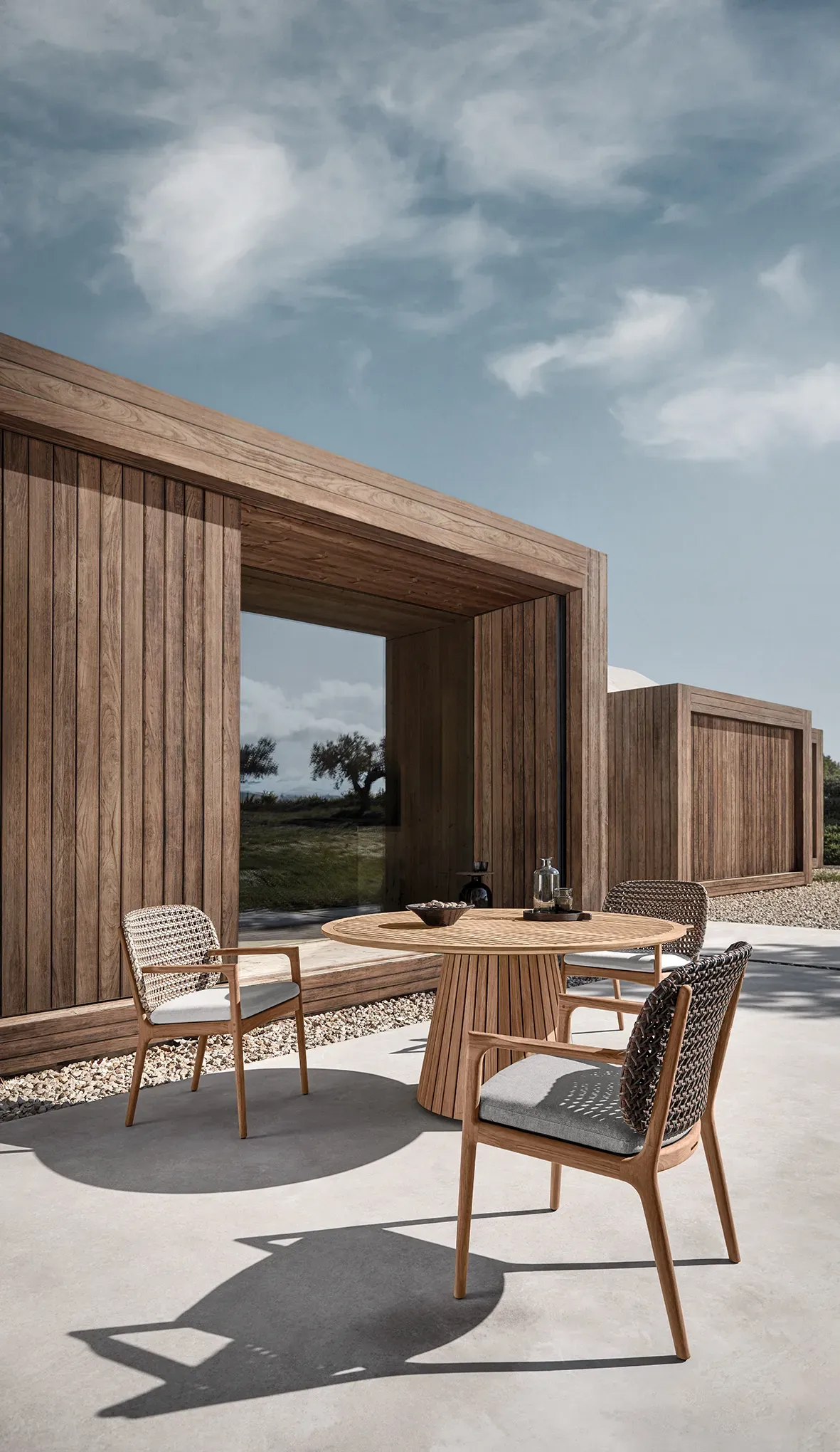 kay & whirl teak dining set