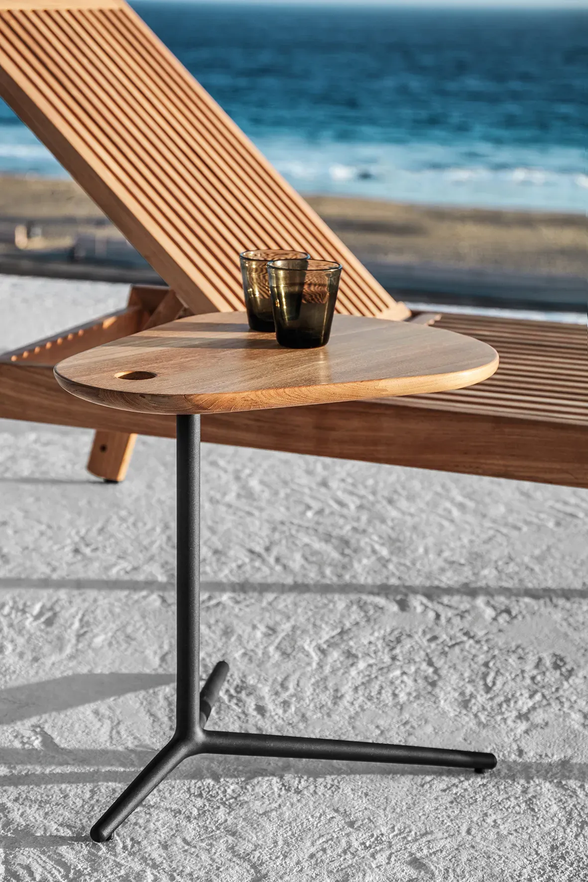 trident side table