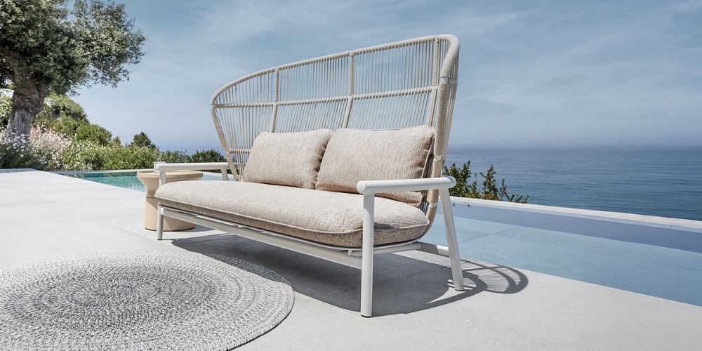 Gloster Fern Aluminum Luxury Outdoor Furniture Collection