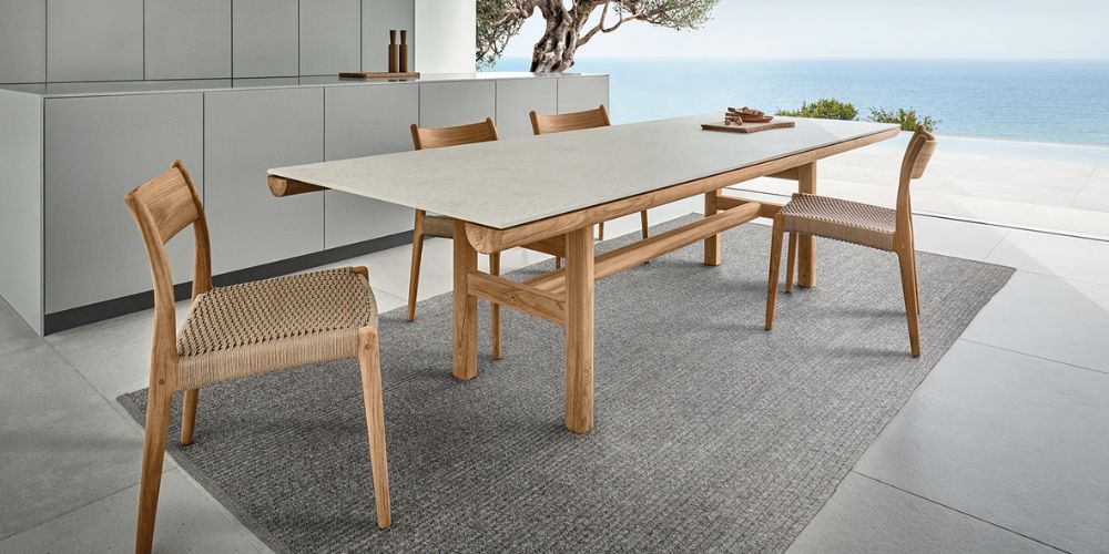 Gloster Rail Luxury Outdoor Furniture Collection