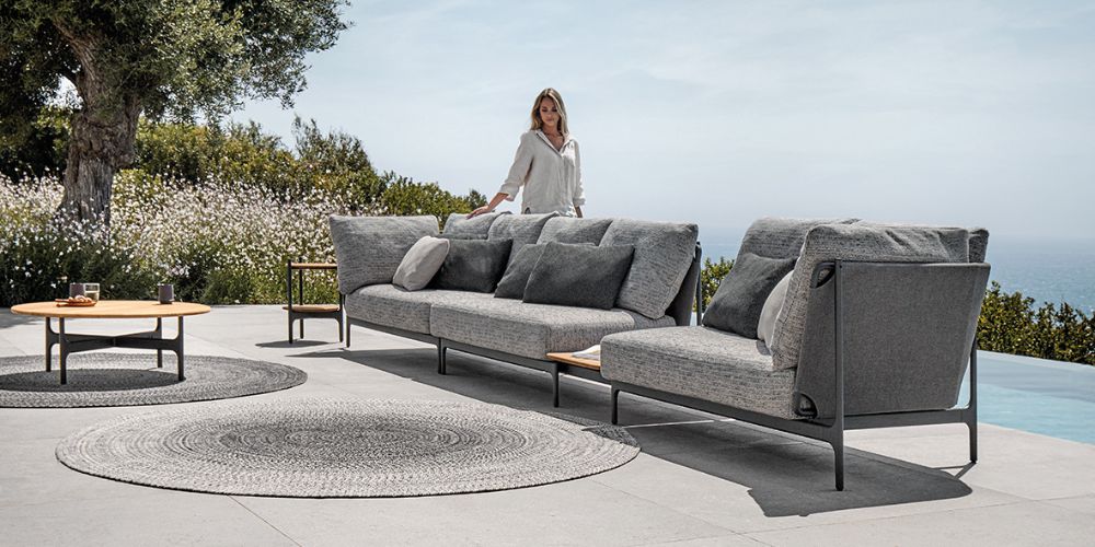Gloster Grand Sail Luxury Outdoor Furniture Collection