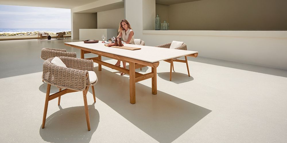 Gloster Rail Luxury Outdoor Furniture Collection